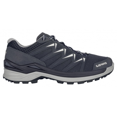 Lowa Hiking-Travel Shoes Innox Pro Low GTX (All-Terrain, Synthetic/Textile, Waterproof) Steel Blue/White Men